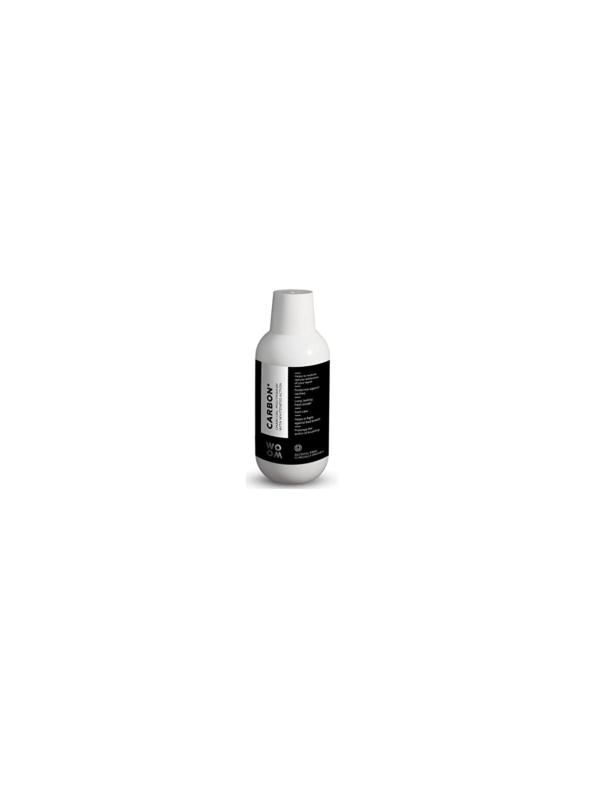 Collutorio al Carbone con Azione Sbiancante Collutorio con carbone nero con effetto sbiancante donna 500ml