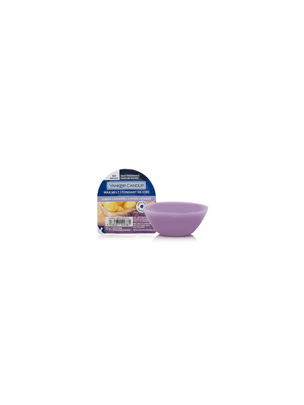 Yankee Candle Cera Aromatica al Limone e Lavanda