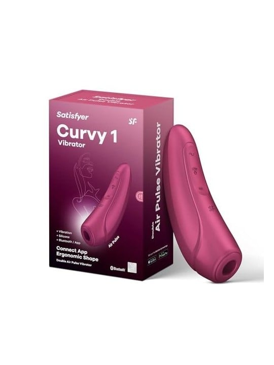 Stimolatore clitorideo touchless Satisfyer Curvy 1 Rosa
