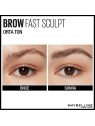 Maybelline Brow Fast Sculpt Gel Mascara 16 ml Medium Brown