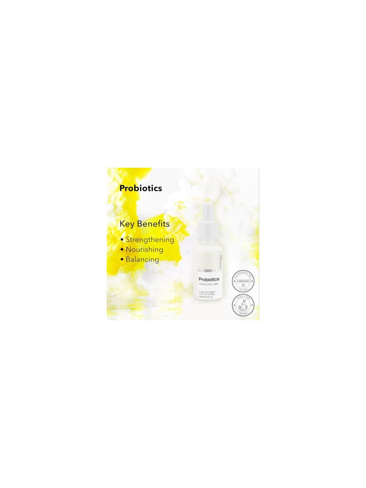 Probiotics Fiala siero protettivo con probiotici 20ml