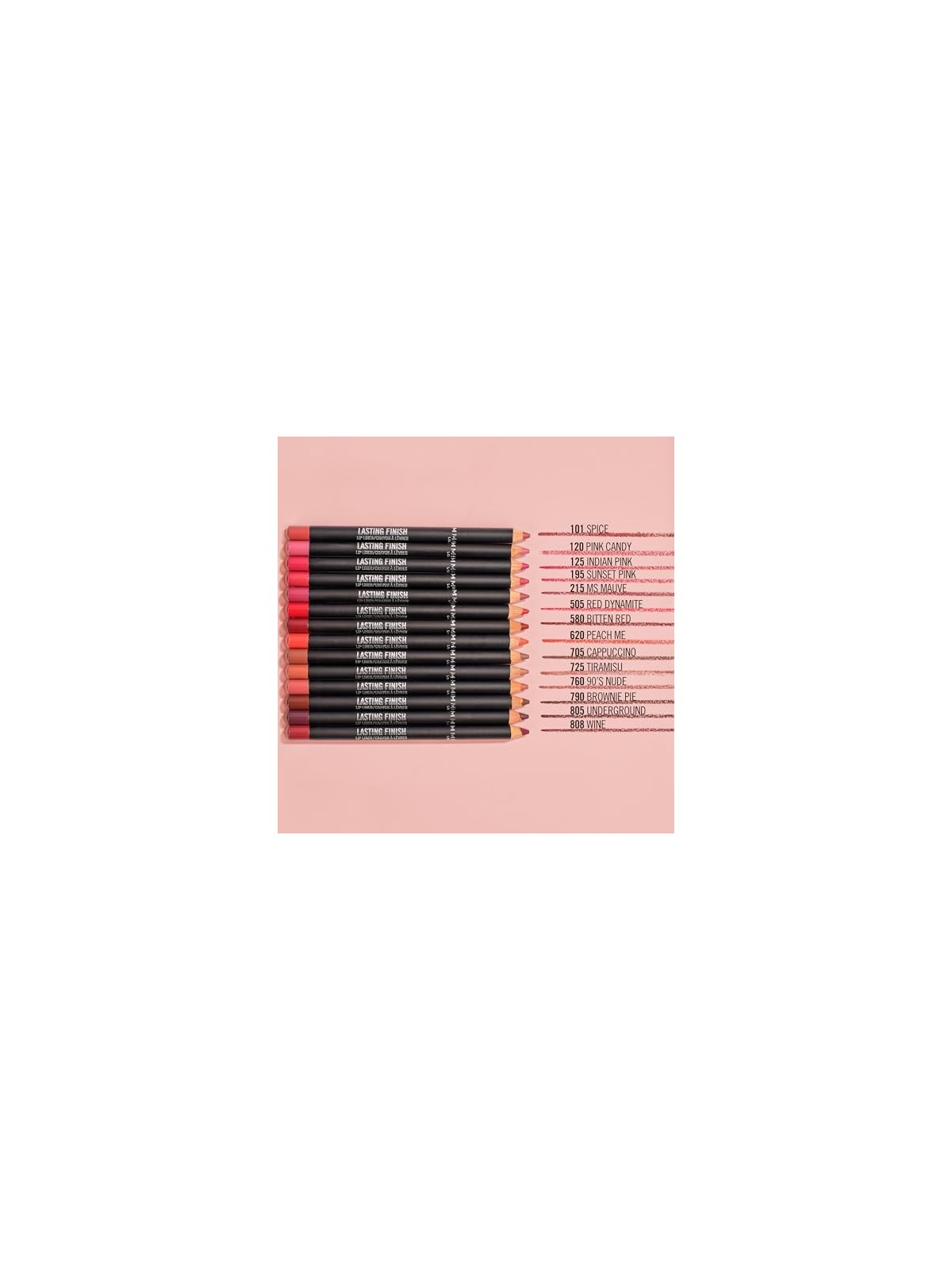 Lasting Finish Lip Pencil Matita labbra a lunga tenuta 12 g 120 Pink Candy