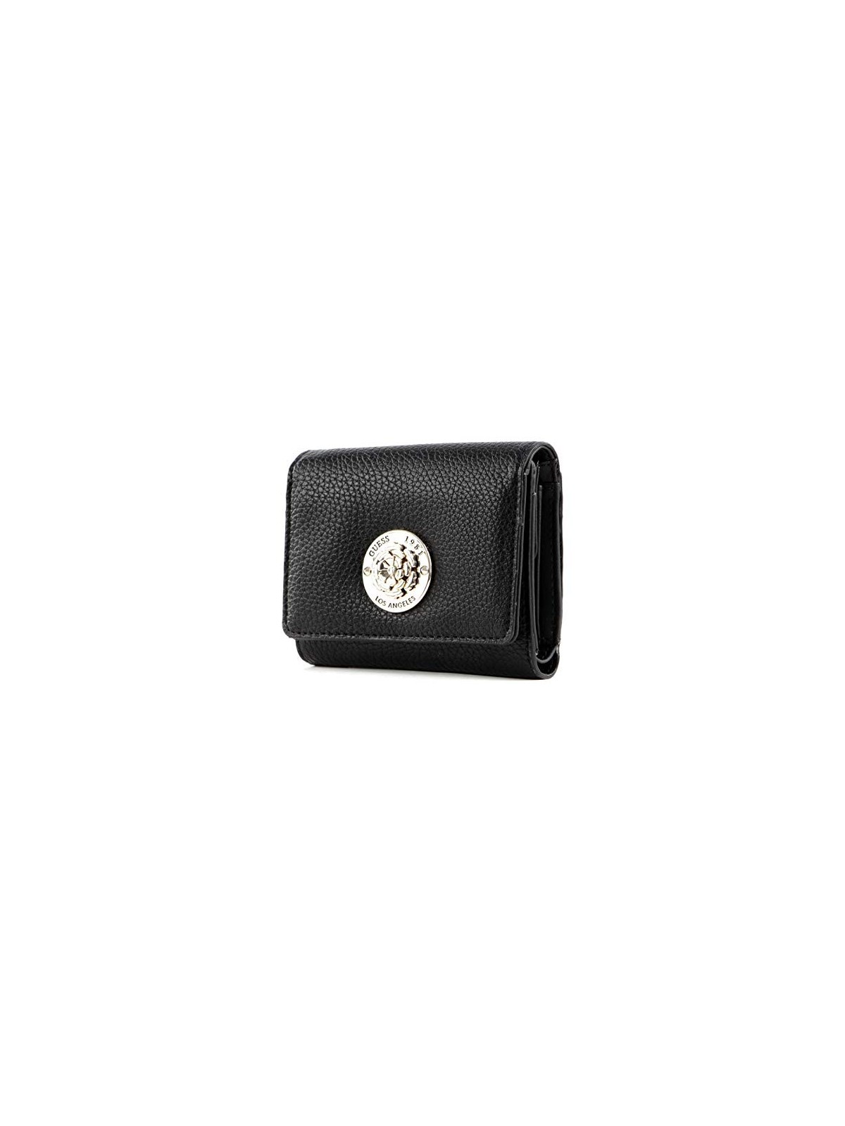 Guess Belle Portafoglio Piccolo in Pelle Nera Donna