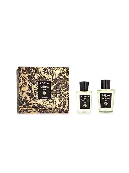 Acqua di Parma Signatures Of The Sun Yuzu Set regalo eau de parfum 100 ml e gel doccia 200 ml unisex 100ml