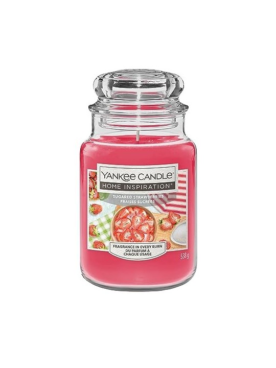 Candela profumata Fragole Confettate Yankee Candle 538.0g