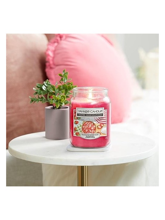 Candela profumata Fragole Confettate Yankee Candle 538.0g