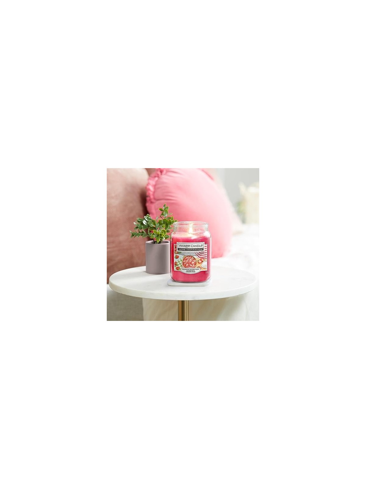 Candela profumata Fragole Confettate Yankee Candle 538.0g