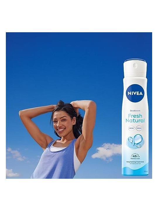 Deodorante Spray NIVEA Natural Fresh 250ml