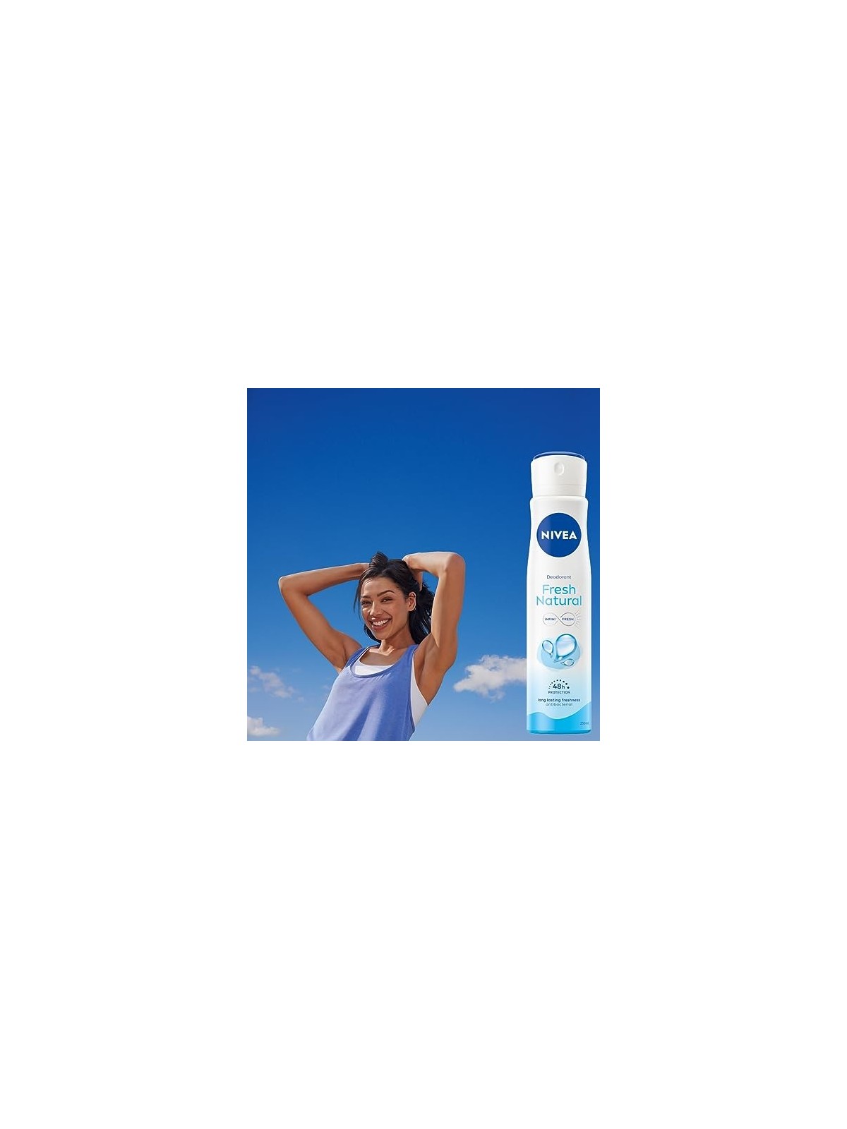 Deodorante Spray NIVEA Natural Fresh 250ml