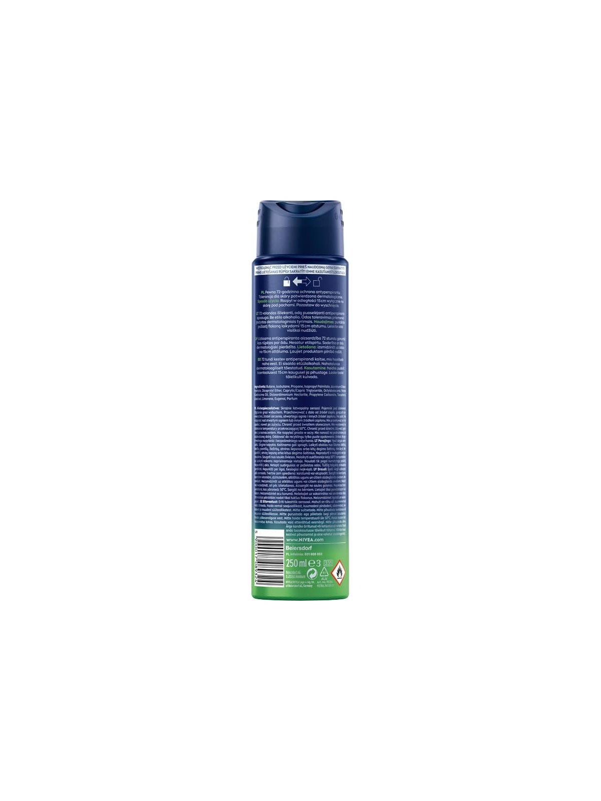 NIVEA Men Fresh Sensation deodorante spray 250ml