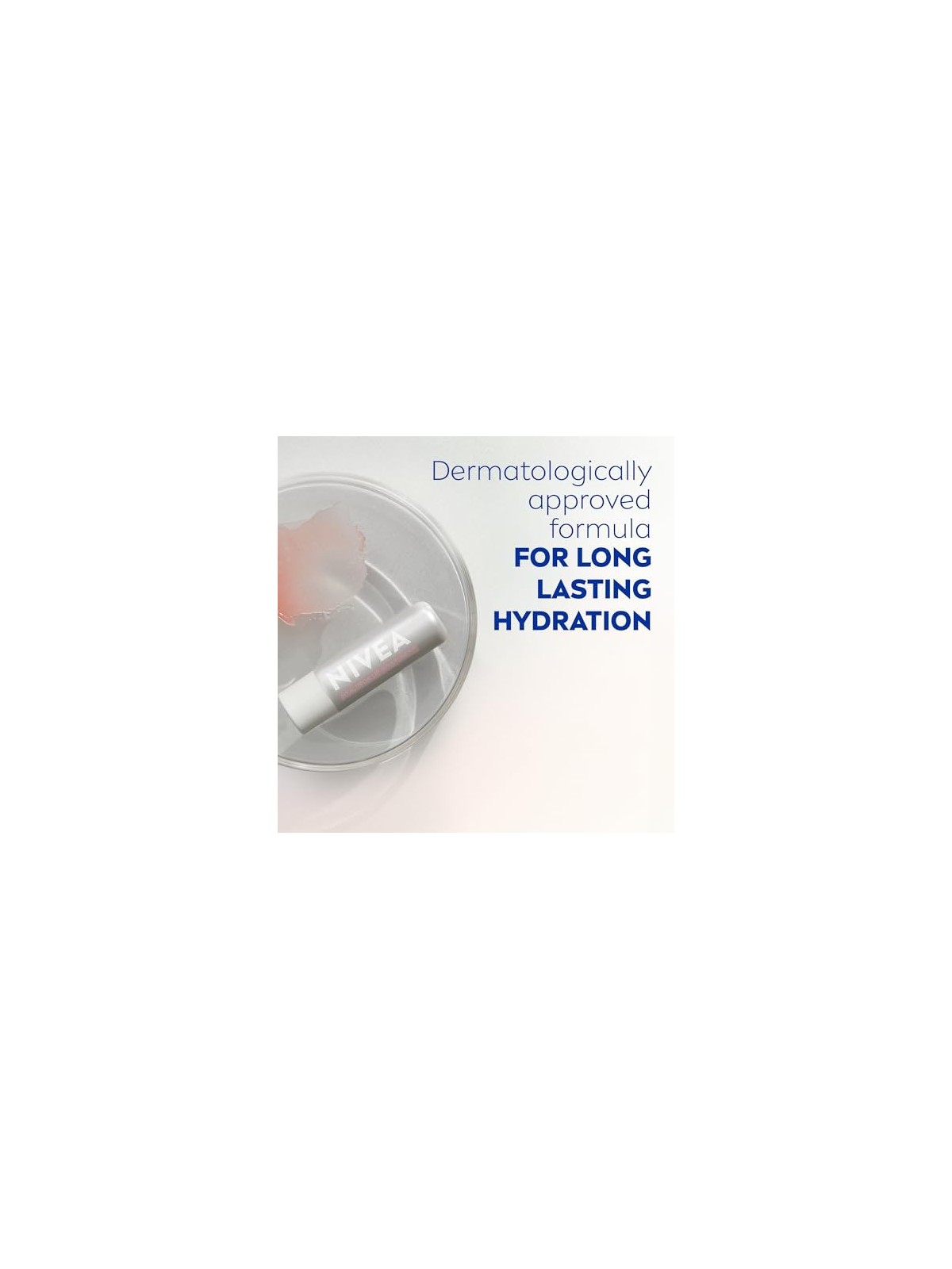 Balsamo labbra idratante NIVEA Hyaluron Lip Moisture Plus Sheer Rose 52g