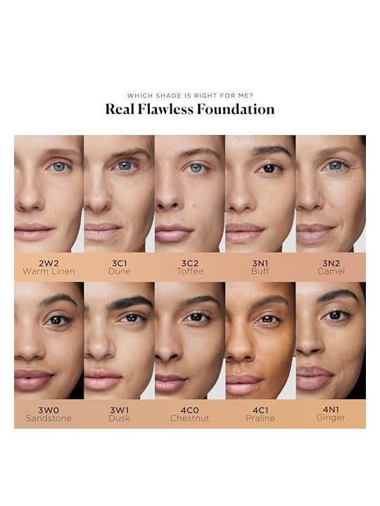 Fondotinta liquido Laura Mercier Real Flawless 30 ml donna 3C1 Dune