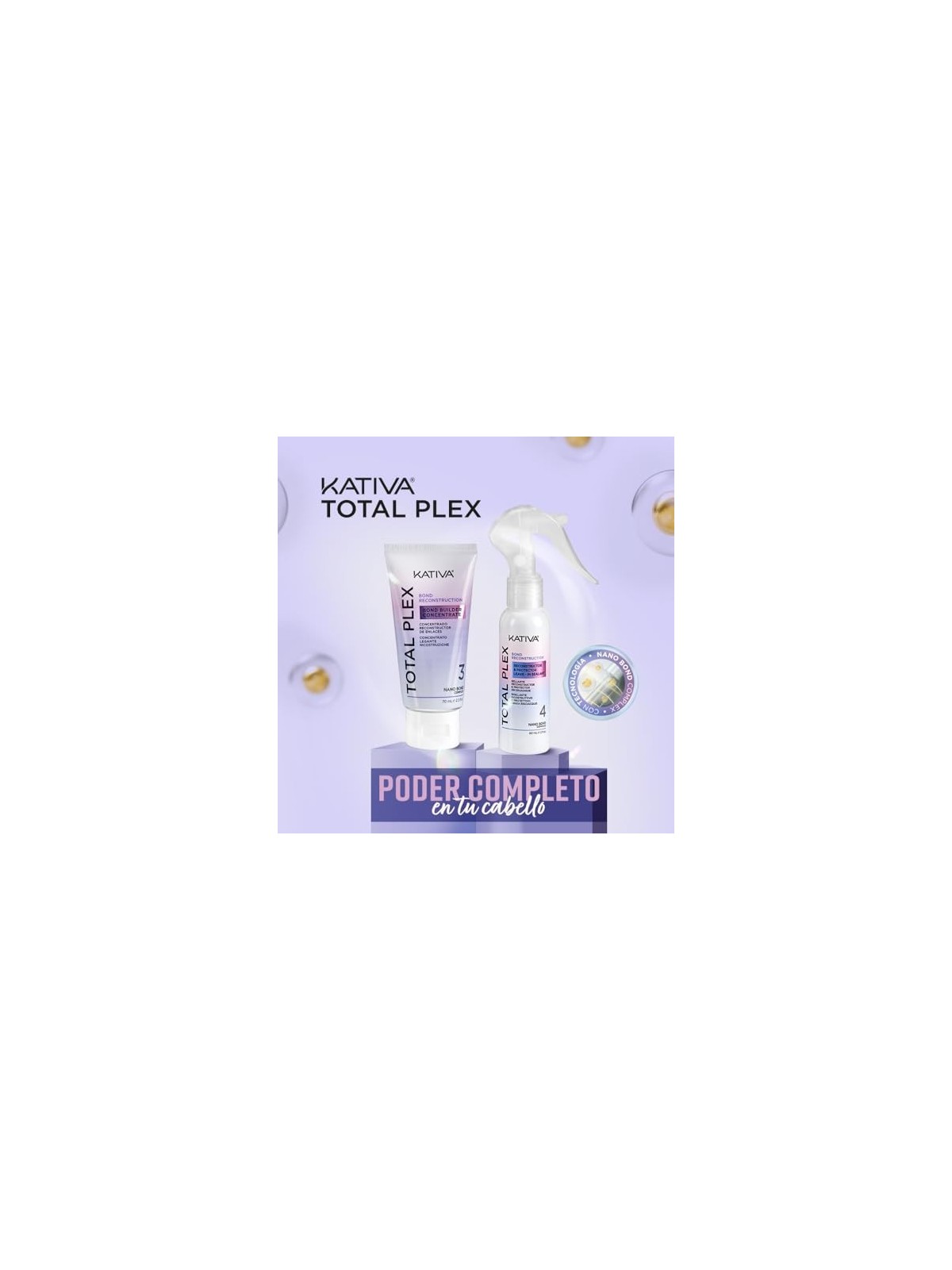 Concentrado Ricostruttore Kativa Total Plex 70ml