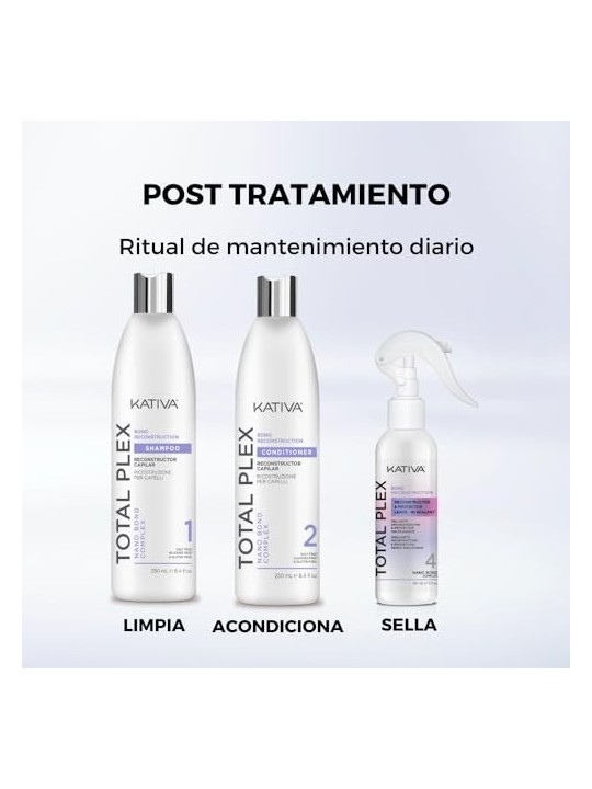 Shampoo Ricostruttore Kativa Total Plex 355ml