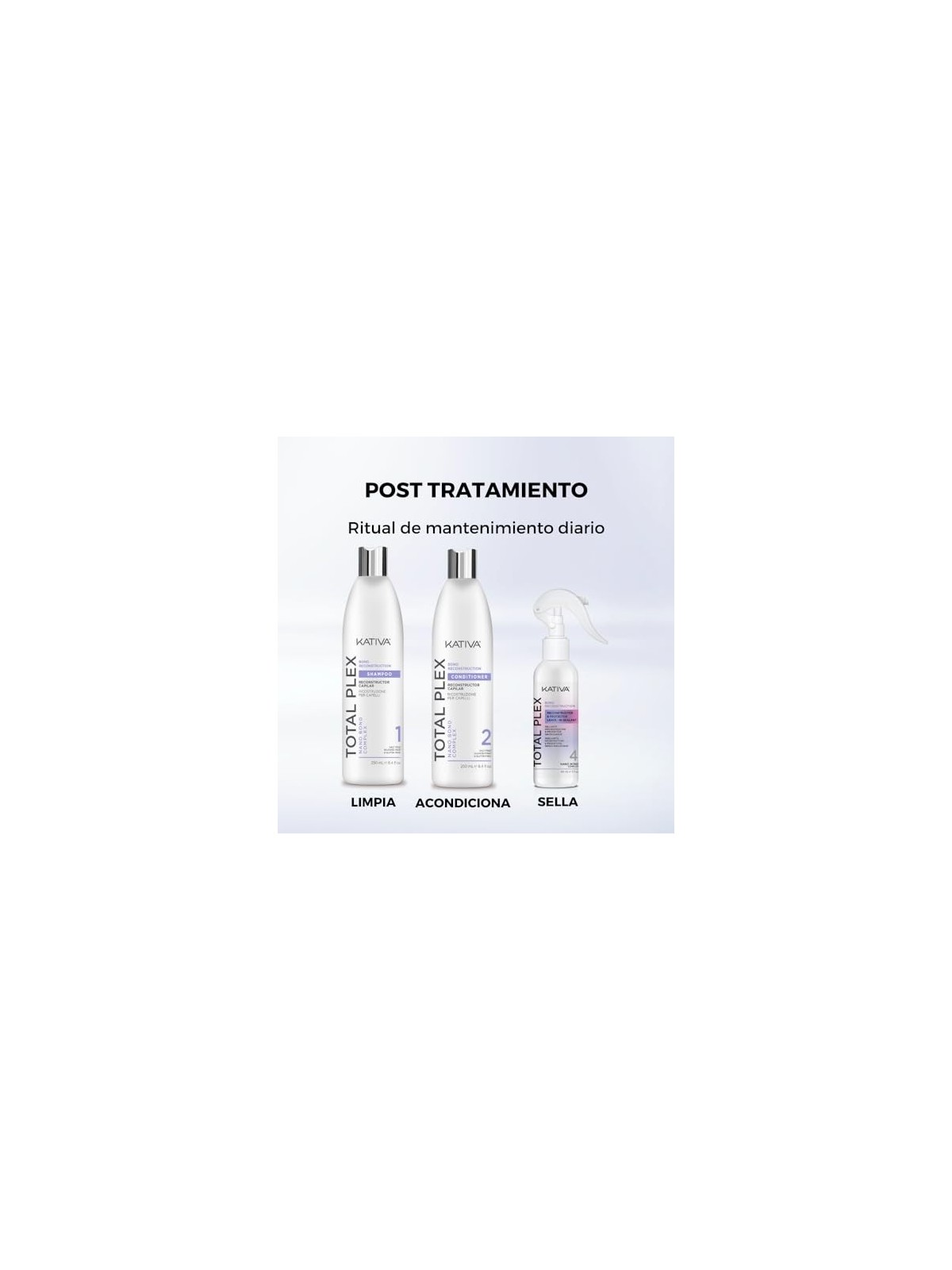 Shampoo Ricostruttore Kativa Total Plex 355ml