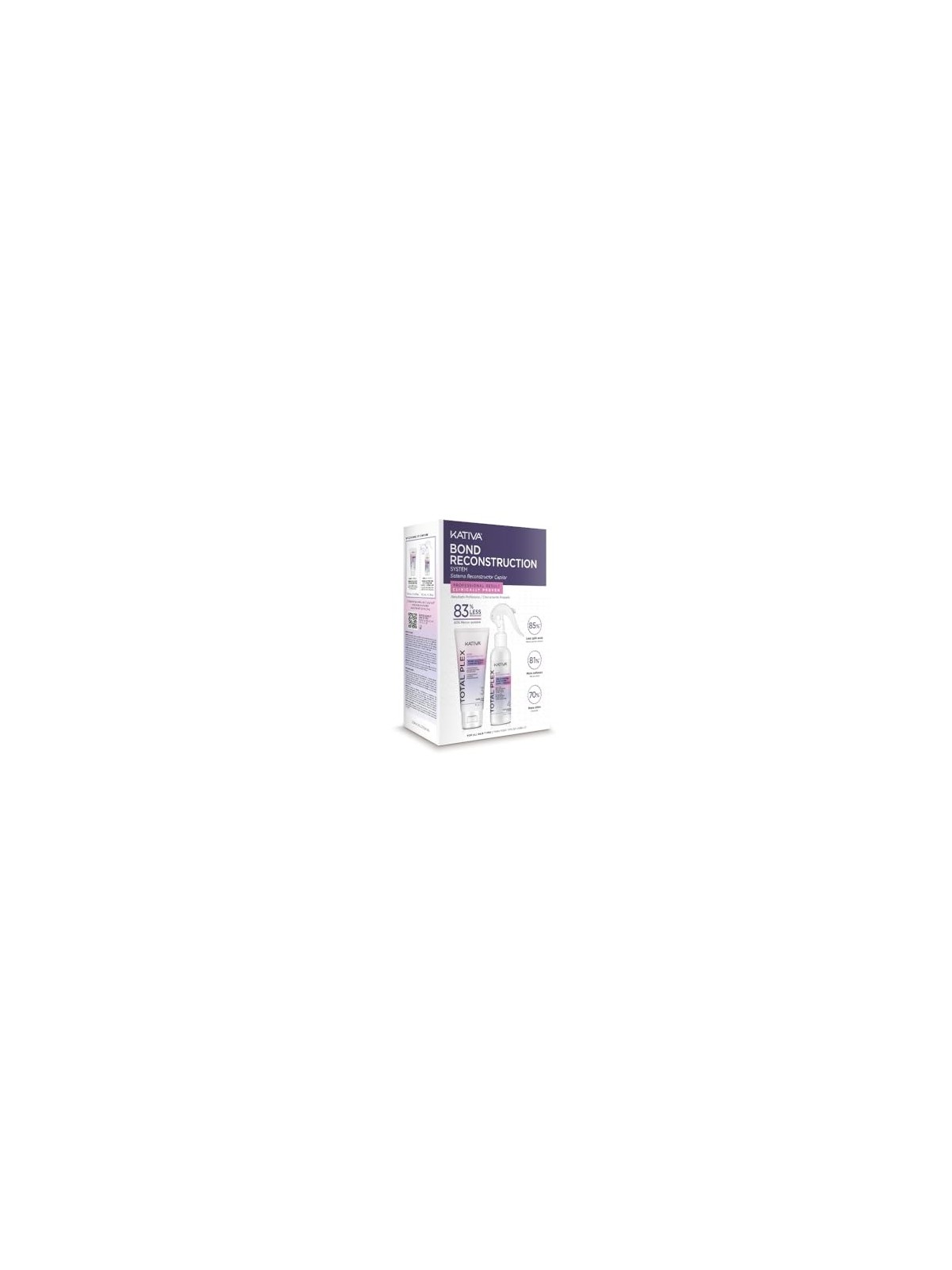 Kativa Total Plex Kit 2 Pezzi Unisex