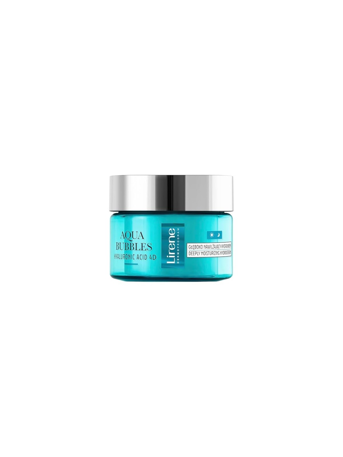 LIRENE Aqua Bubbles Idrocrema idratante profonda all'acido ialuronico 4D