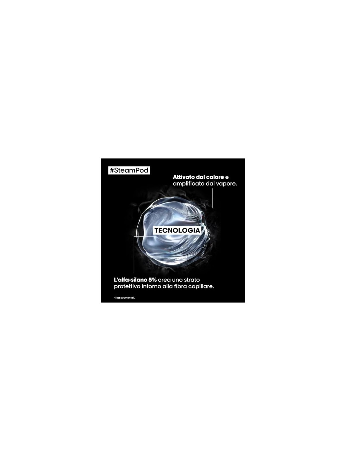 LOrï¿½ï¿½al Professionnel Trattamento lisciante professionale SteamPod donna 50ml