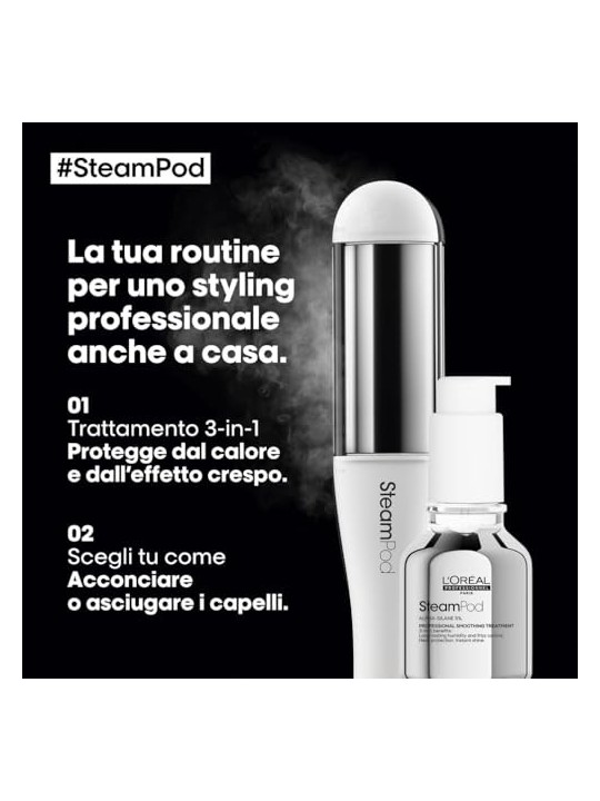 LOrï¿½ï¿½al Professionnel Trattamento lisciante professionale SteamPod donna 50ml