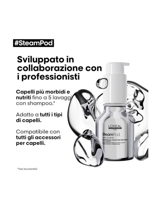 LOrï¿½ï¿½al Professionnel Trattamento lisciante professionale SteamPod donna 50ml