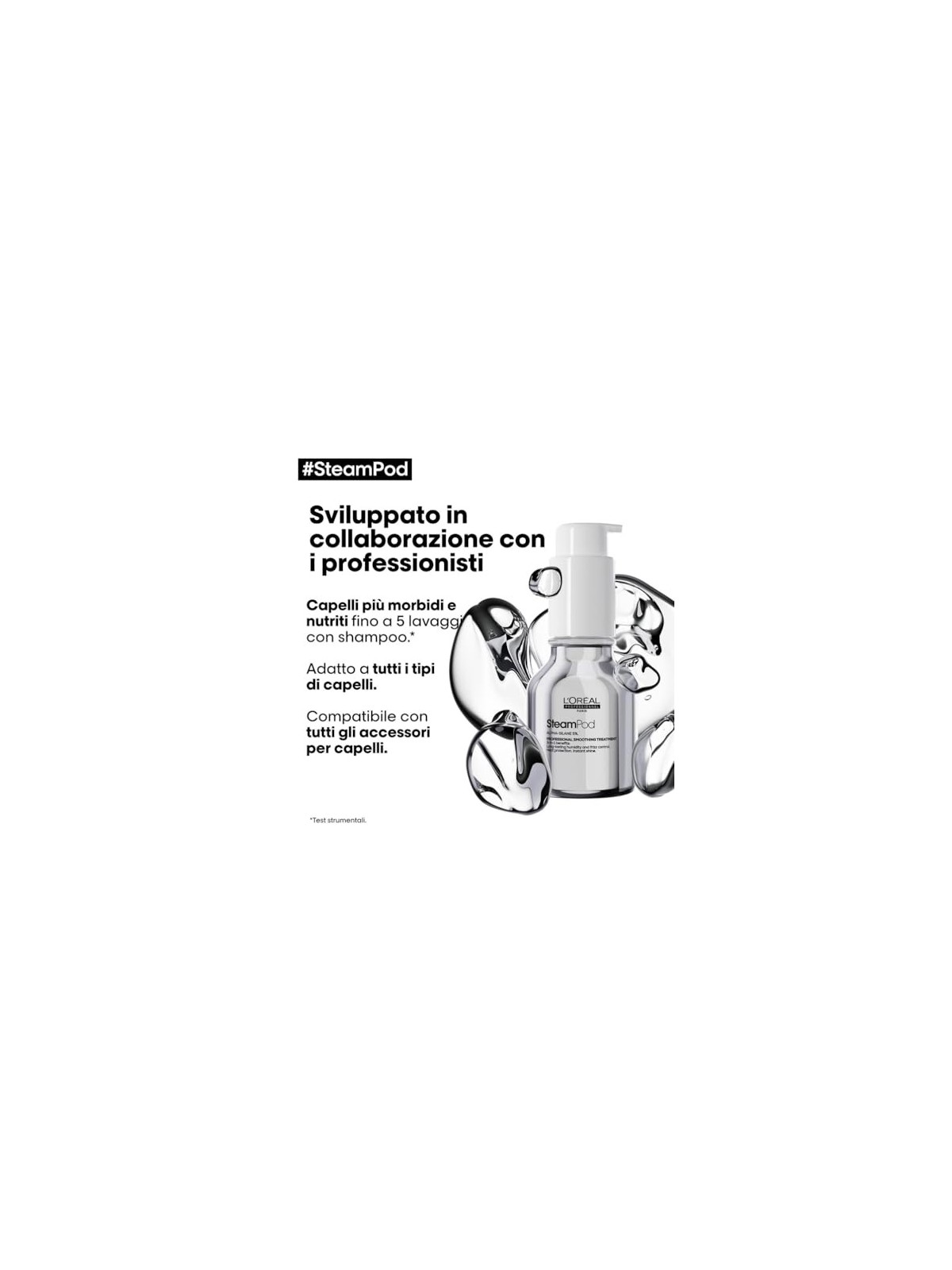 LOrï¿½ï¿½al Professionnel Trattamento lisciante professionale SteamPod donna 50ml