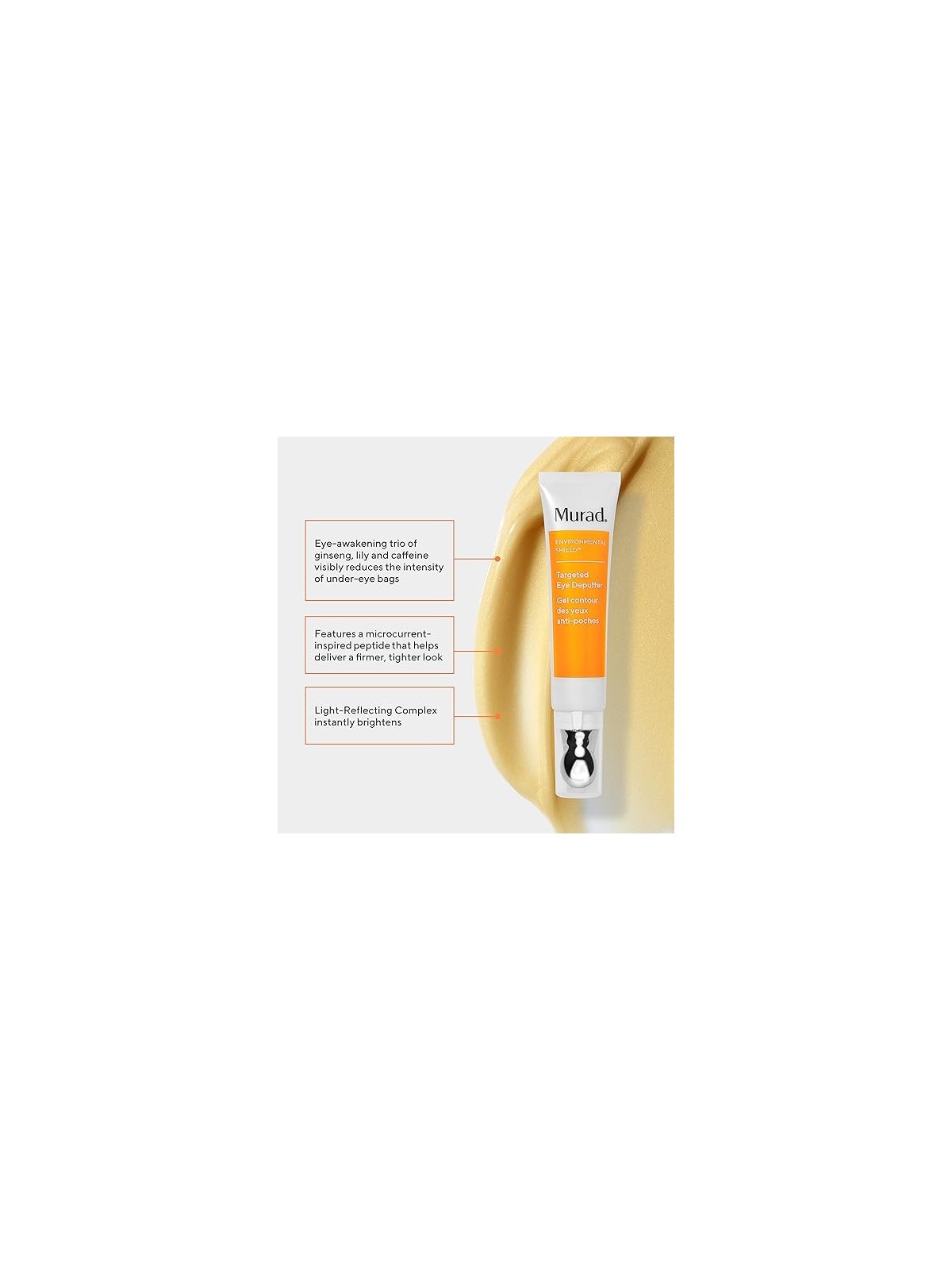 Murad Targeted Eye Depuffer 15ml Murad Skincare www.essenzetotalstyle.com 