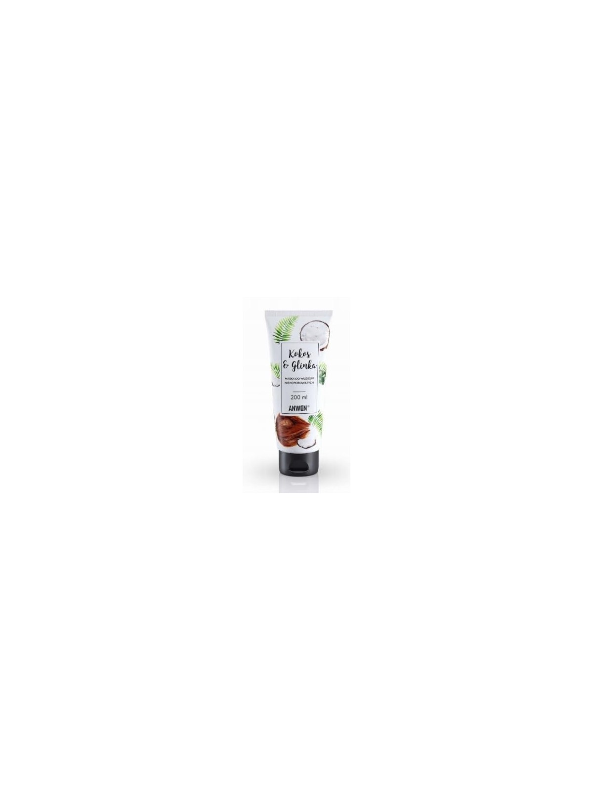 ANWEN Maschera per capelli a bassa porosit Cocco e Argilla 200ml