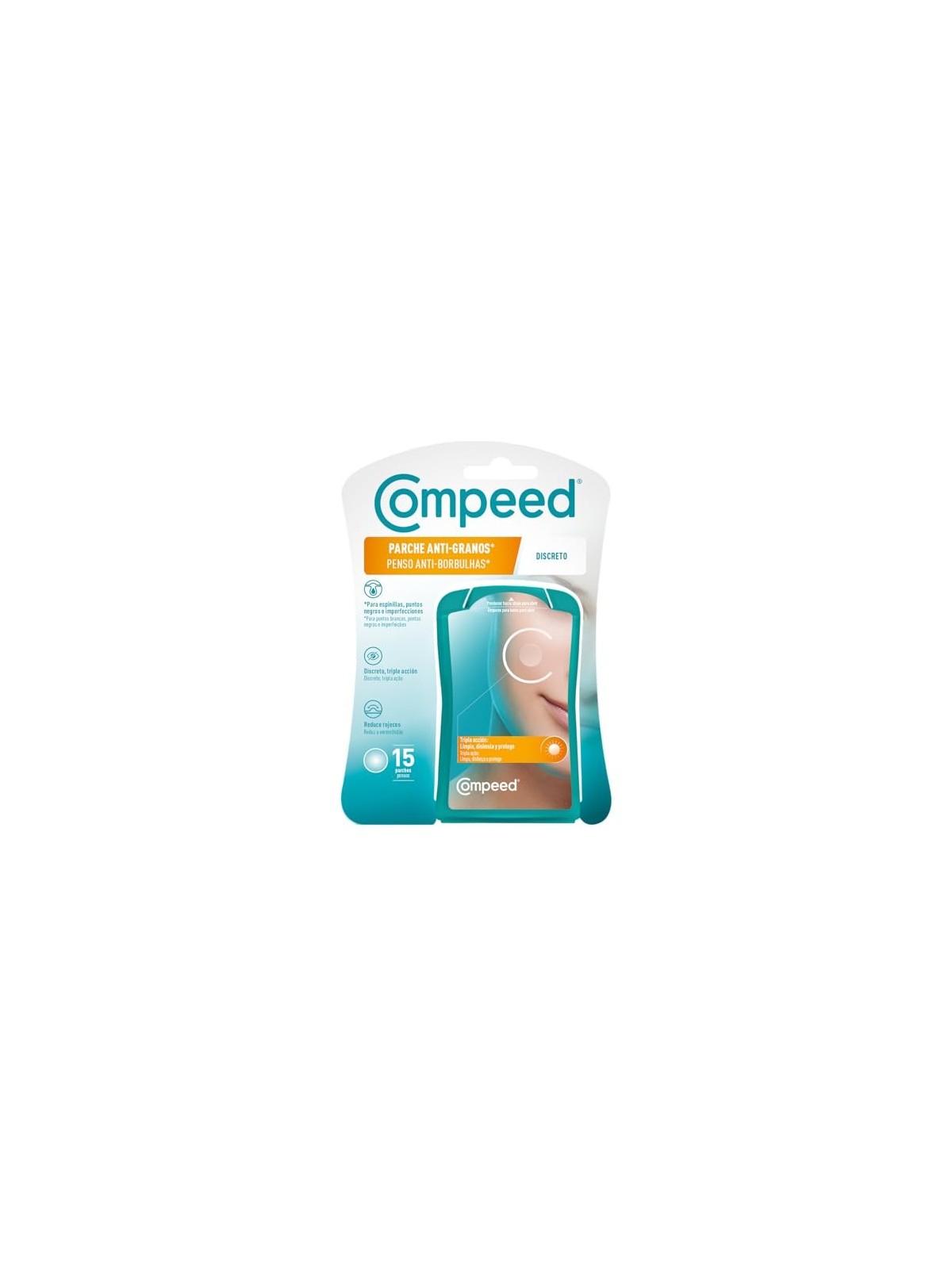 Compeed ANTIBRUFOLI cerotti discreti 15 pezzi unisex