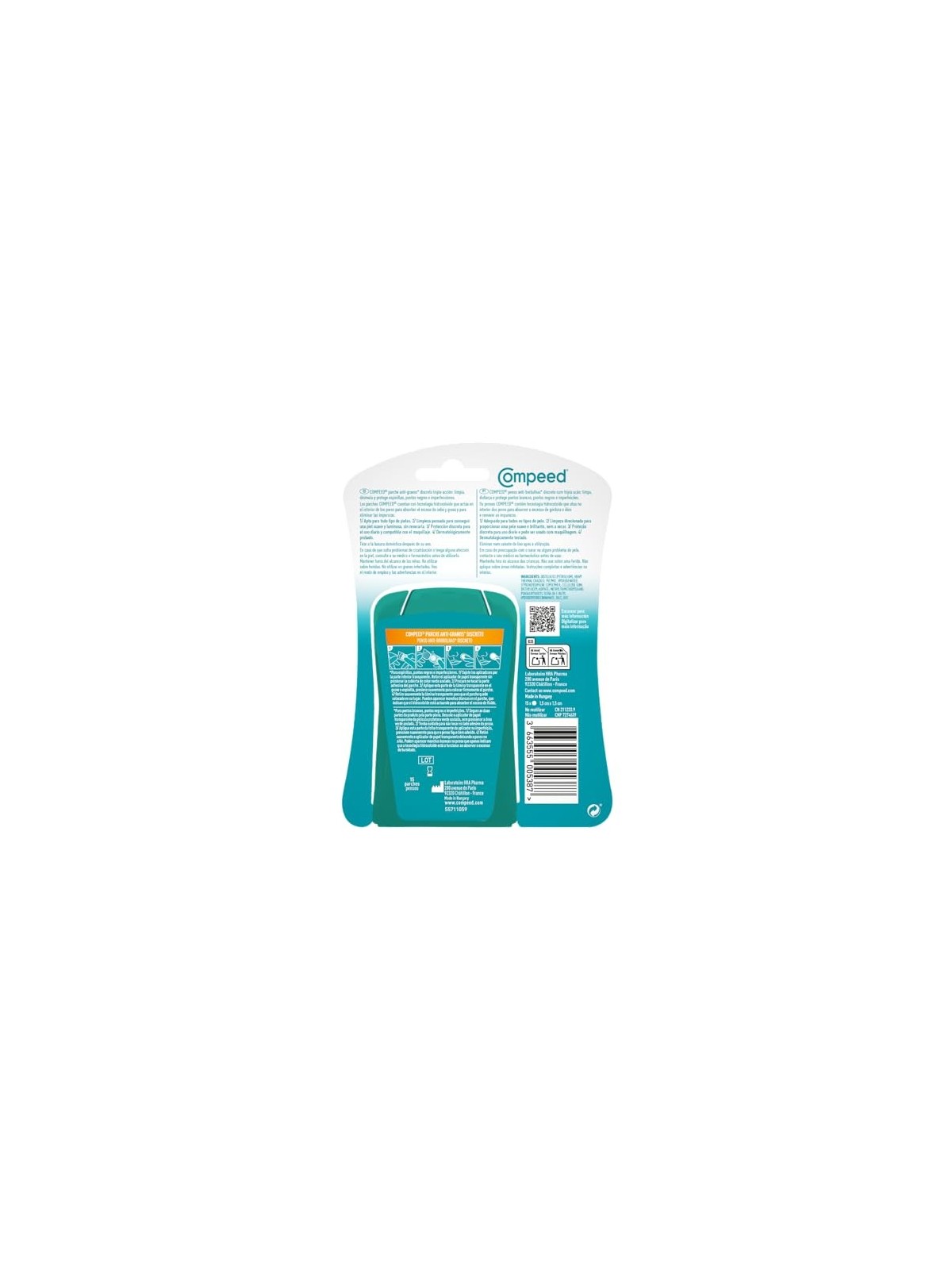 Compeed ANTIBRUFOLI cerotti discreti 15 pezzi unisex