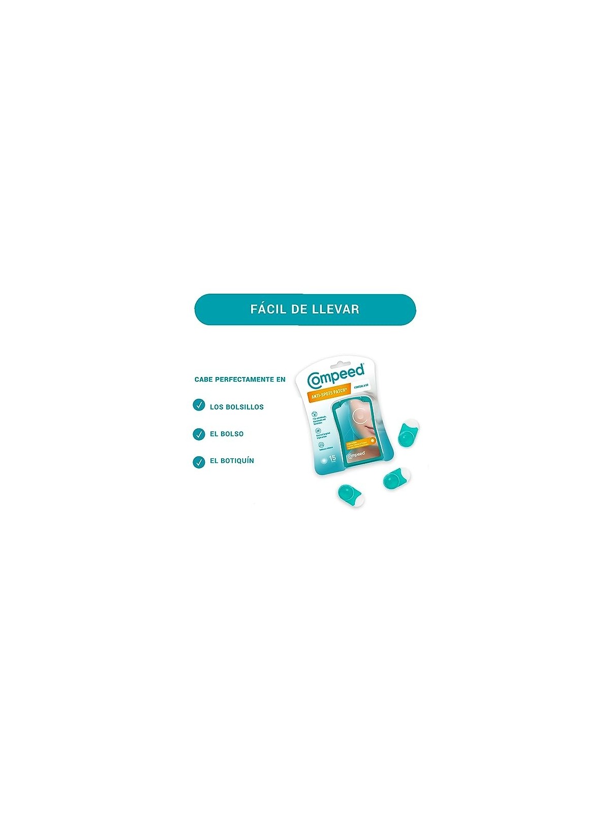 Compeed ANTIBRUFOLI cerotti discreti 15 pezzi unisex