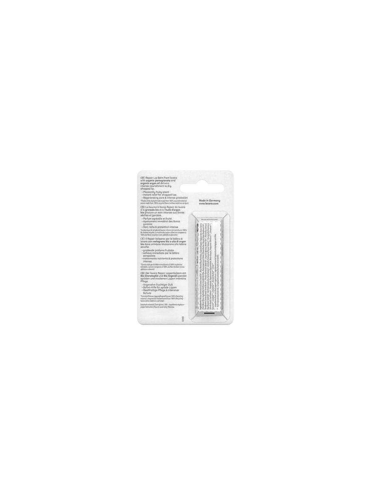 Lavera Repair Lip Balm Balsamo per labbra donna 45g