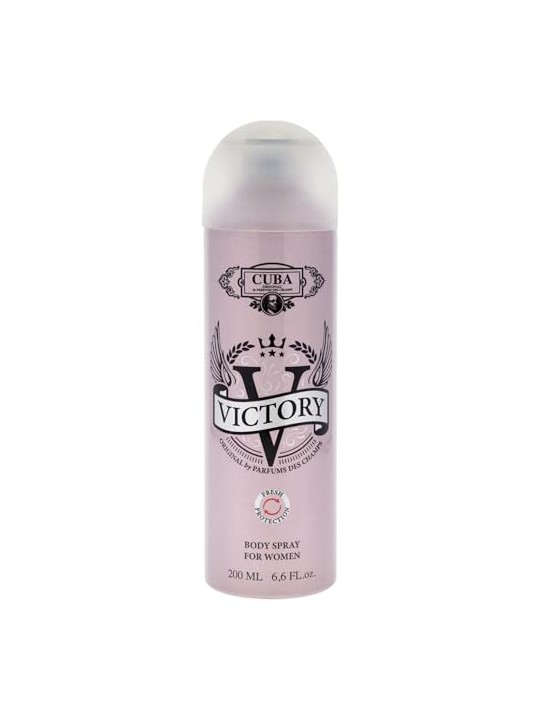 Cuba Deodorante della Vittoria Donna 200ml
