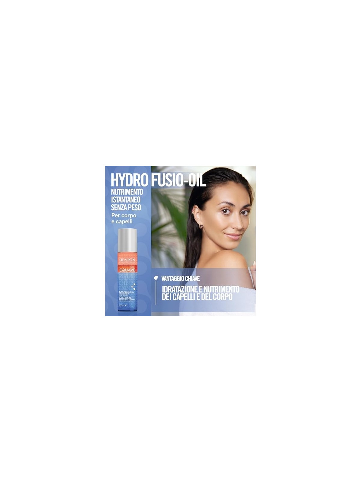 Revlon Professional Equave Hydro FusioOil Nutrimento istantaneo senza peso donna 200ml