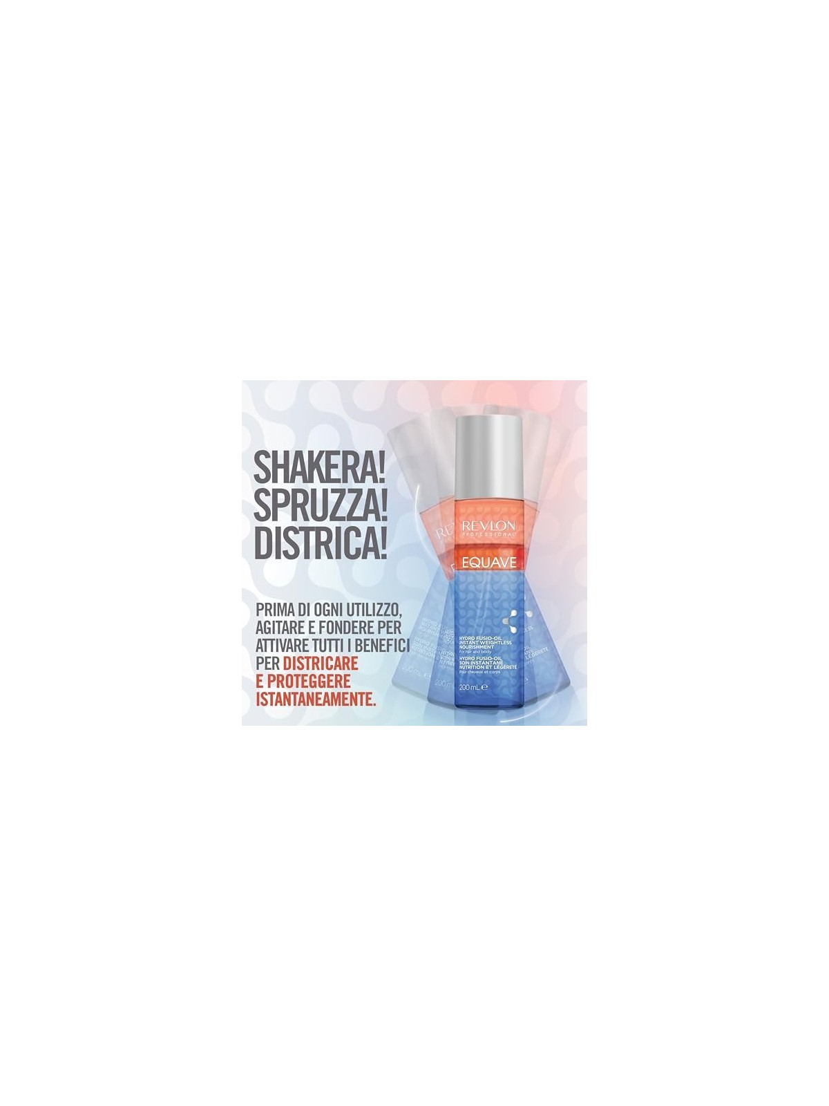 Revlon Professional Equave Hydro FusioOil Nutrimento istantaneo senza peso donna 200ml
