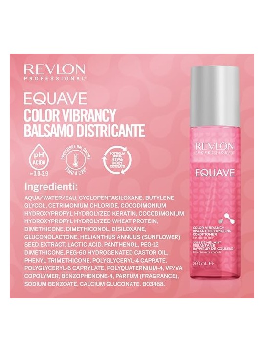 Revlon Equave Color Vibrancy Instant Detangling Conditioner 200ml