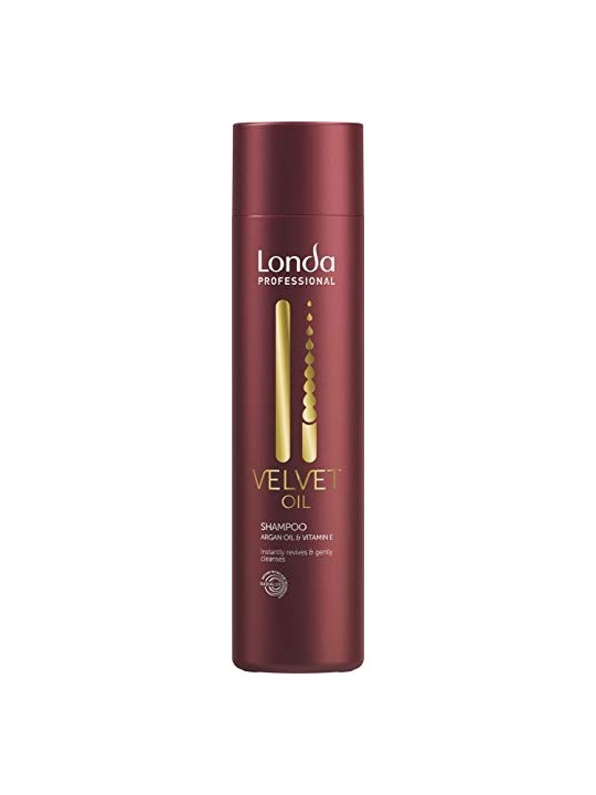 Londa Professional Velvet Oil Shampoo Shampoo rivitalizzante con olio di argan donna 250ml