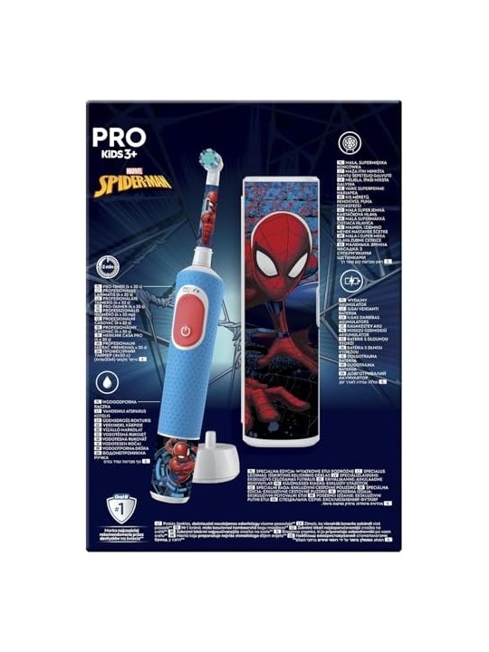 Oral B Vitality Pro Bambini Spiderman Oral B www.essenzetotalstyle.com 