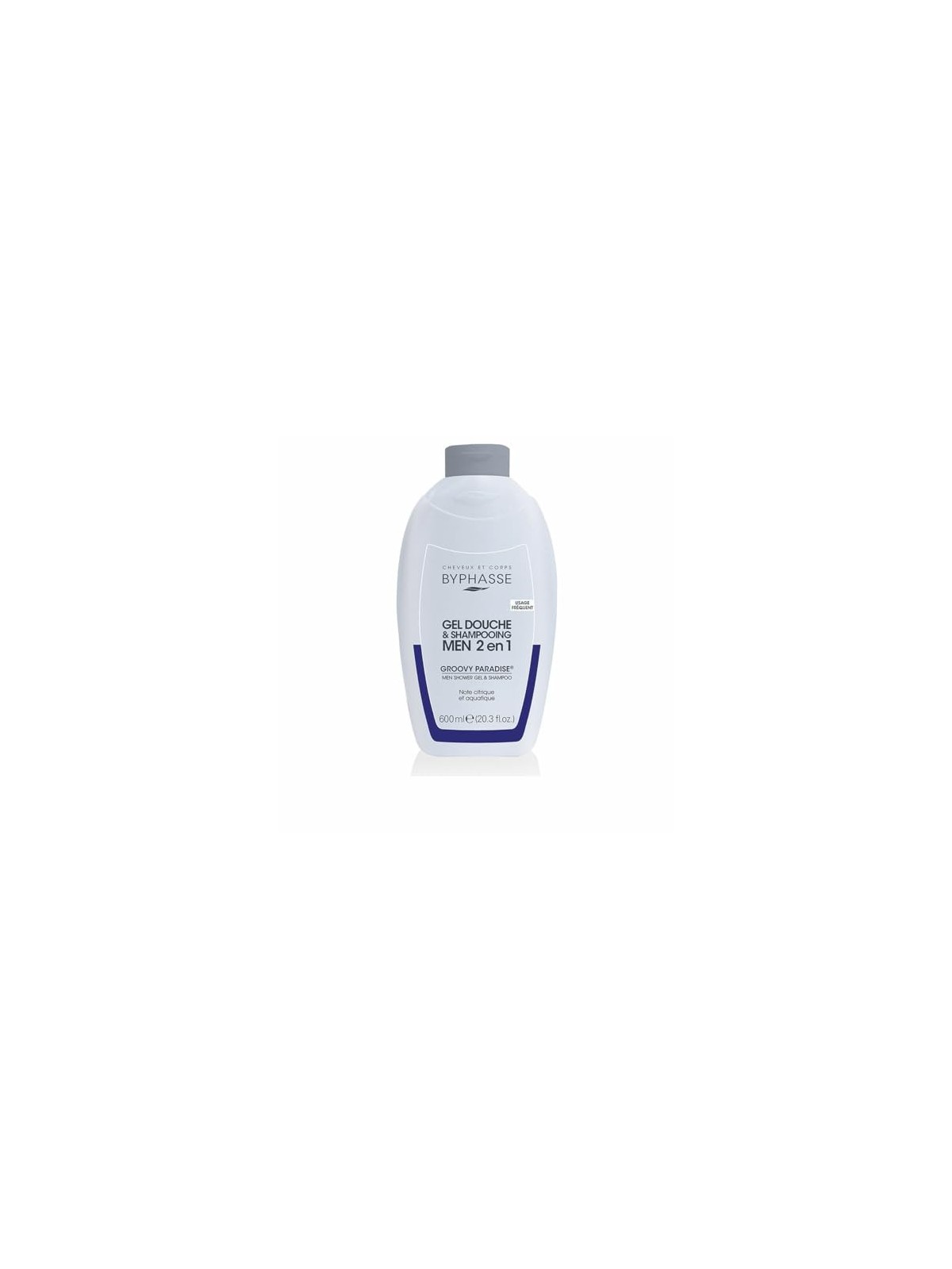 Byphasse GROOVY PARADISE 2 in 1 600ml: Freshness for Men