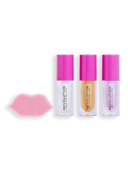 Makeup Revolution Lip Oils Set Kiss Go 4ml