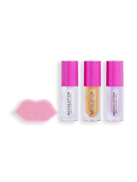 Makeup Revolution Lip Oils Set Kiss Go 4ml