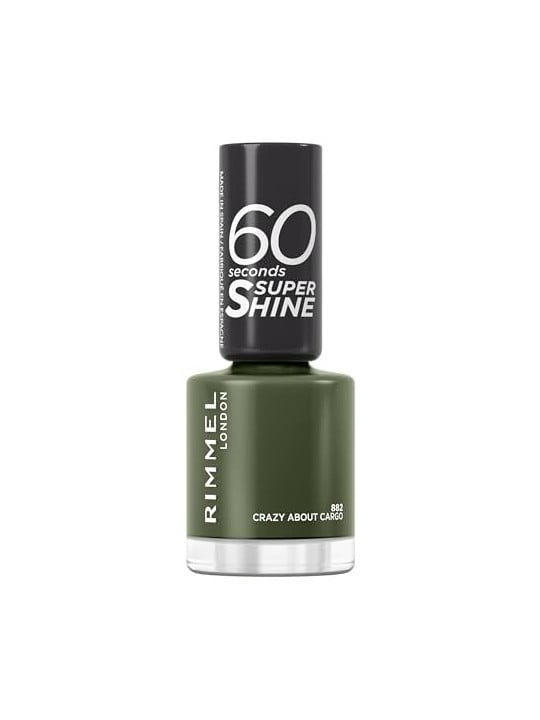 Smalto per unghie Rimmel 60 Secondi Super Shine 882 Crazy About Cargo
