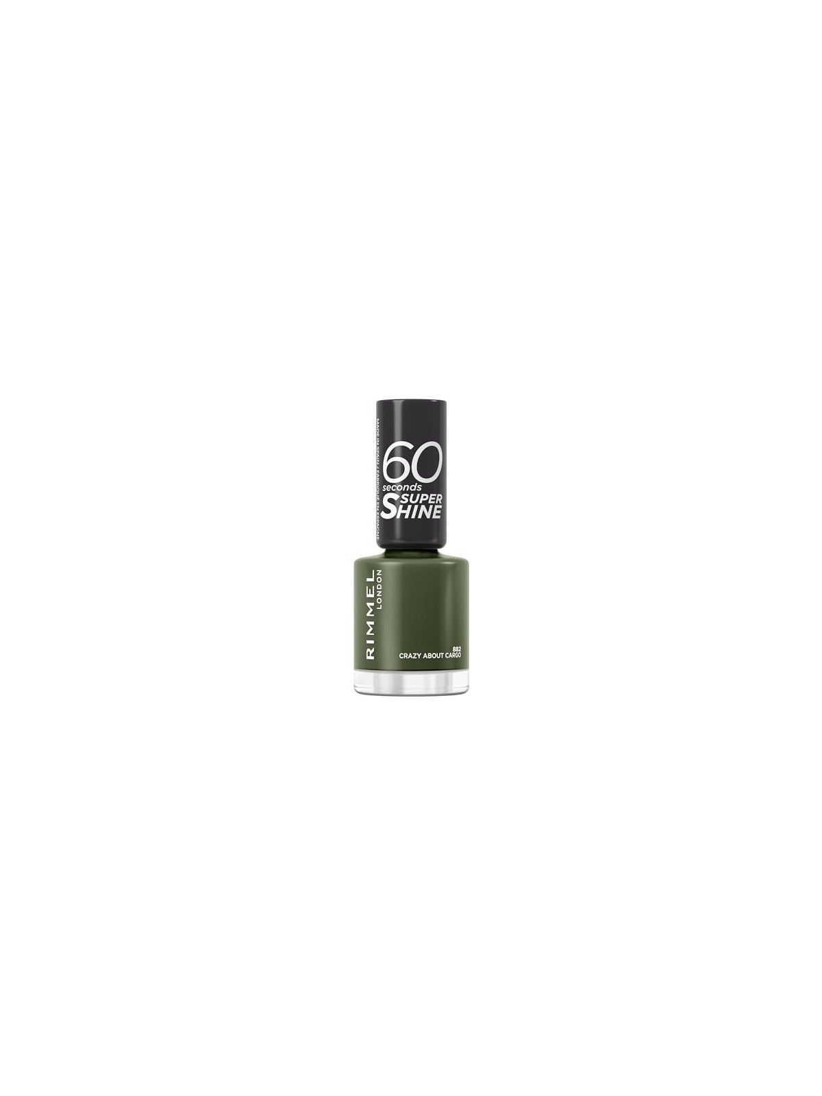 Smalto per unghie Rimmel 60 Secondi Super Shine 882 Crazy About Cargo