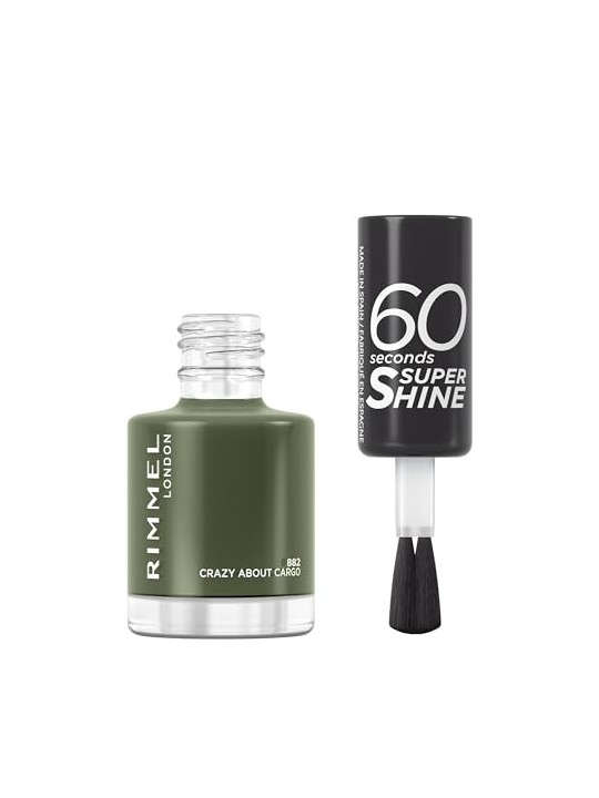 Smalto per unghie Rimmel 60 Secondi Super Shine 882 Crazy About Cargo