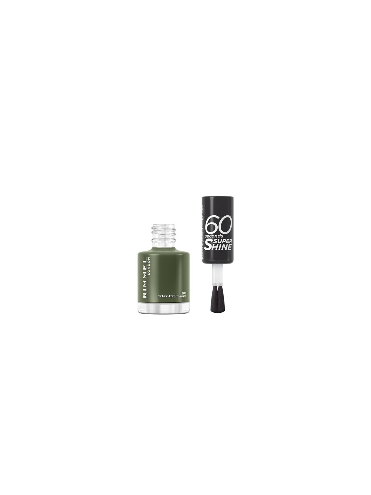 Smalto per unghie Rimmel 60 Secondi Super Shine 882 Crazy About Cargo