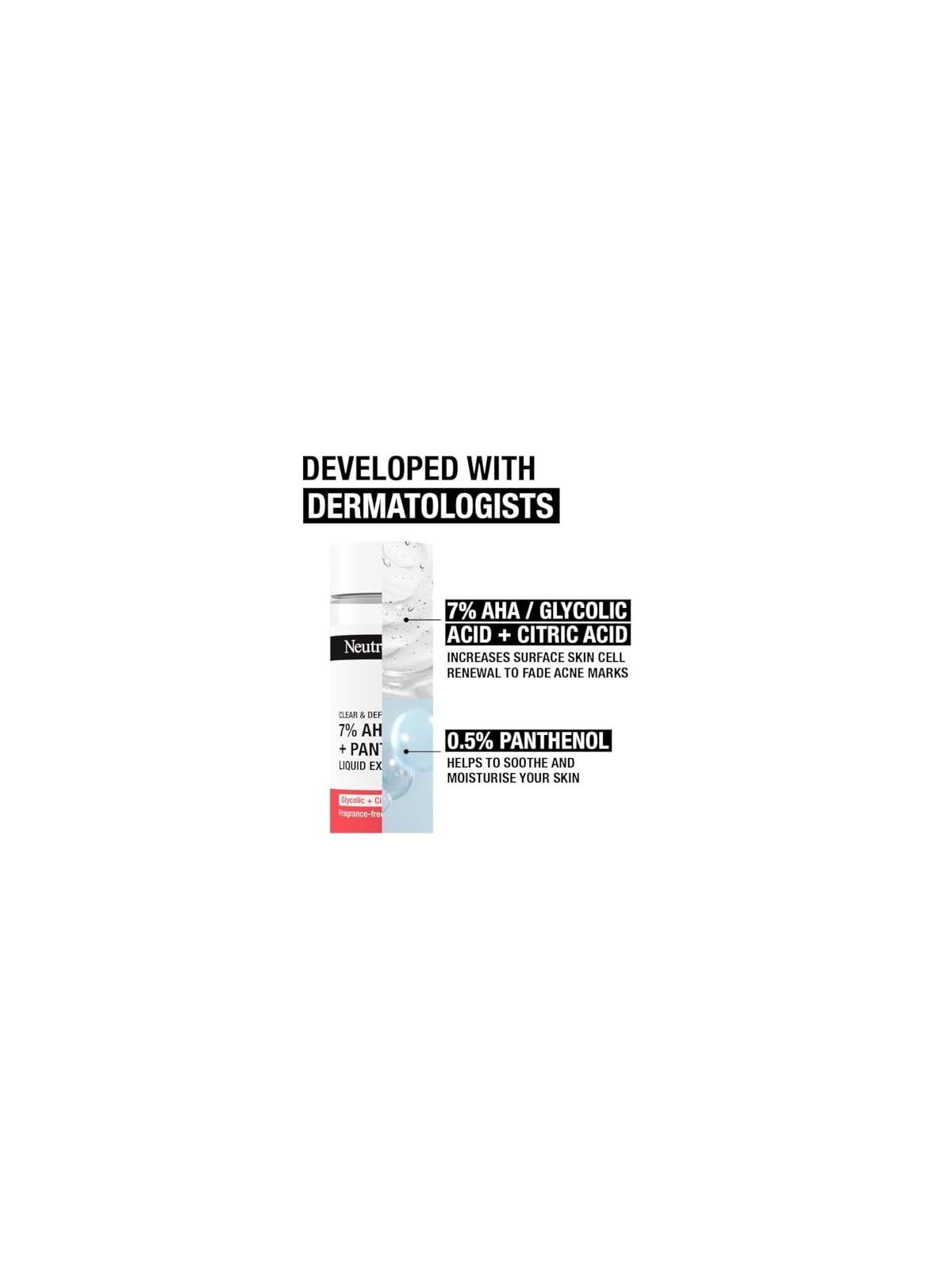 Neutrogena Clear Defend esfoliante liquido donna 125ml