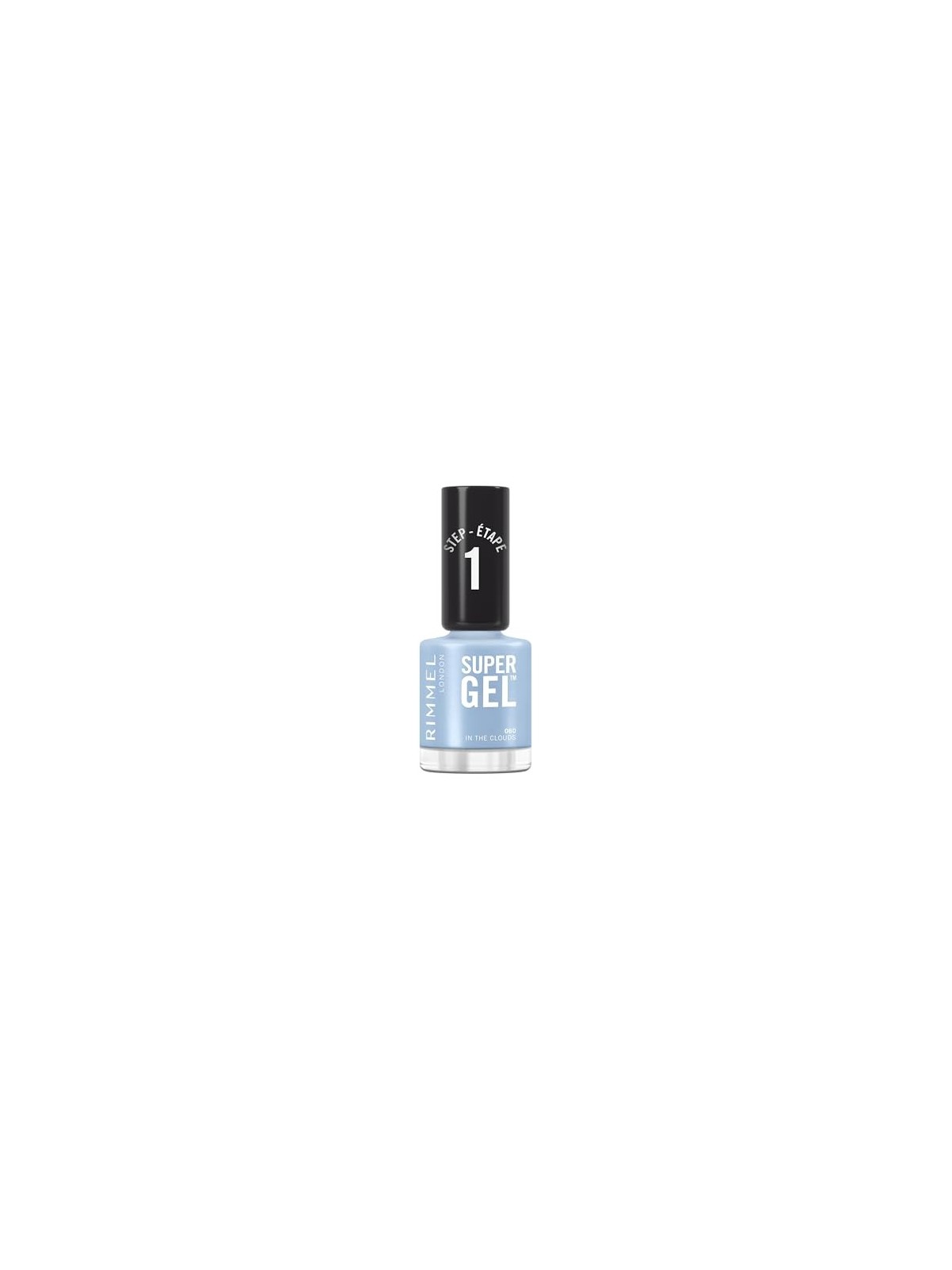 Rimmel Super Gel STEP1 Smalto semipermanente 12 ml donna 060 In The Clouds