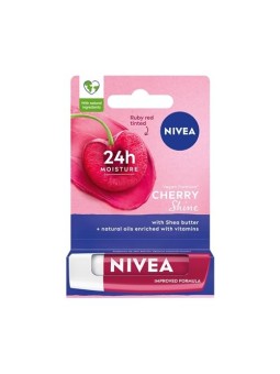 NIVEA 24H MettIn Moisture rossetto curativo Cherry Shine 55 ml
