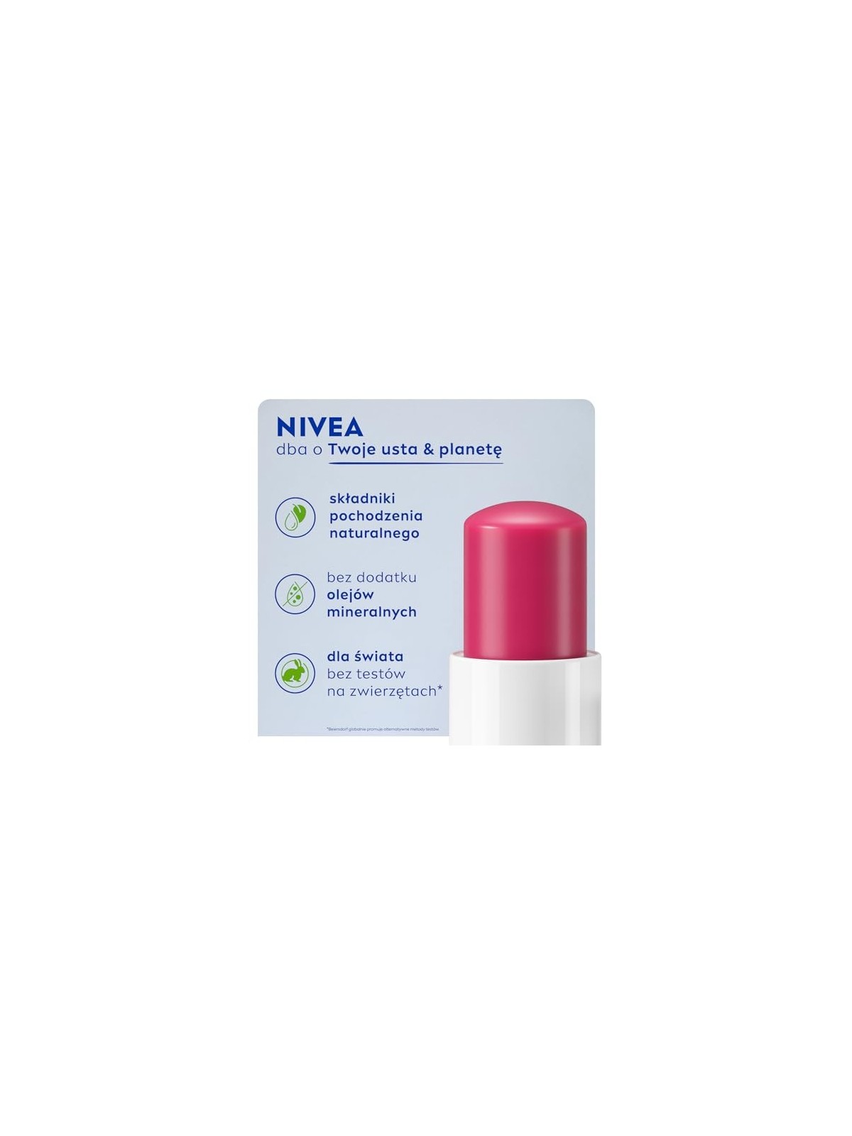 NIVEA 24H MettIn Moisture rossetto curativo Cherry Shine 55 ml