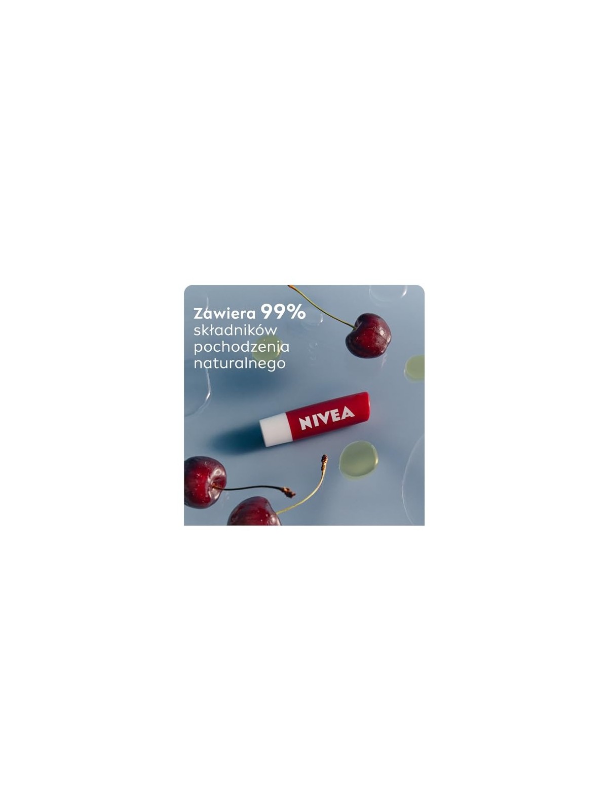 NIVEA 24H MettIn Moisture rossetto curativo Cherry Shine 55 ml
