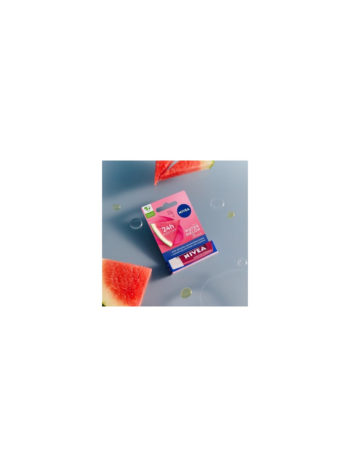 NIVEA 24H MettIn Moisture rossetto curativo Watermelon Shine 48 g